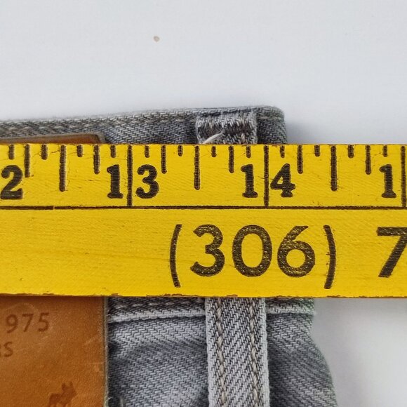 Jack & Jones jeans Erik anti fit hard washed light grey men's size 28/32 - Picture 14 of 16